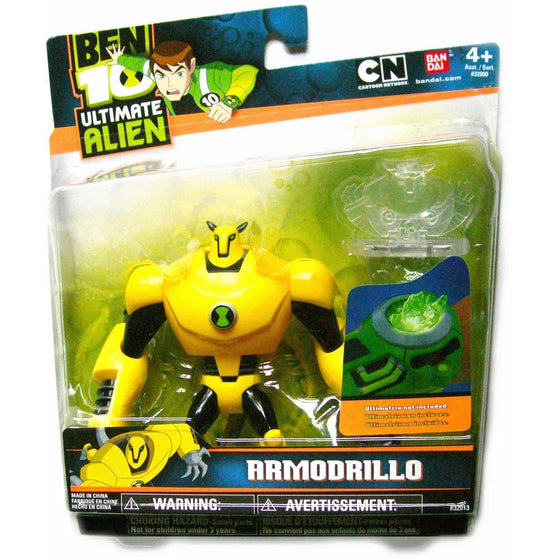 Ben 10 Armodrillo 4" Articulated Alien Figure