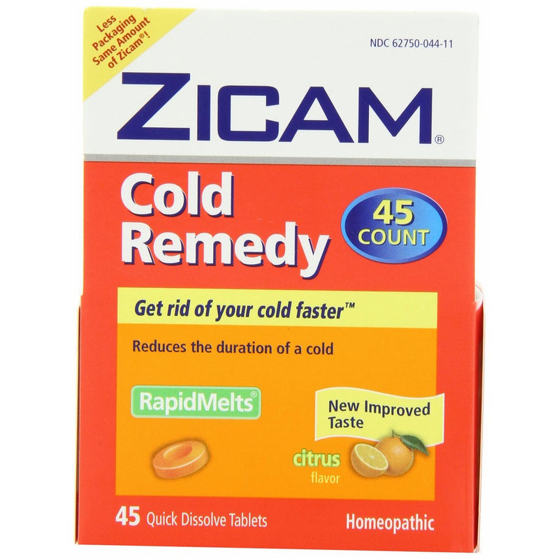 Zicam Cold RemedyDissolving TabletsCitrus Flavors45-Count