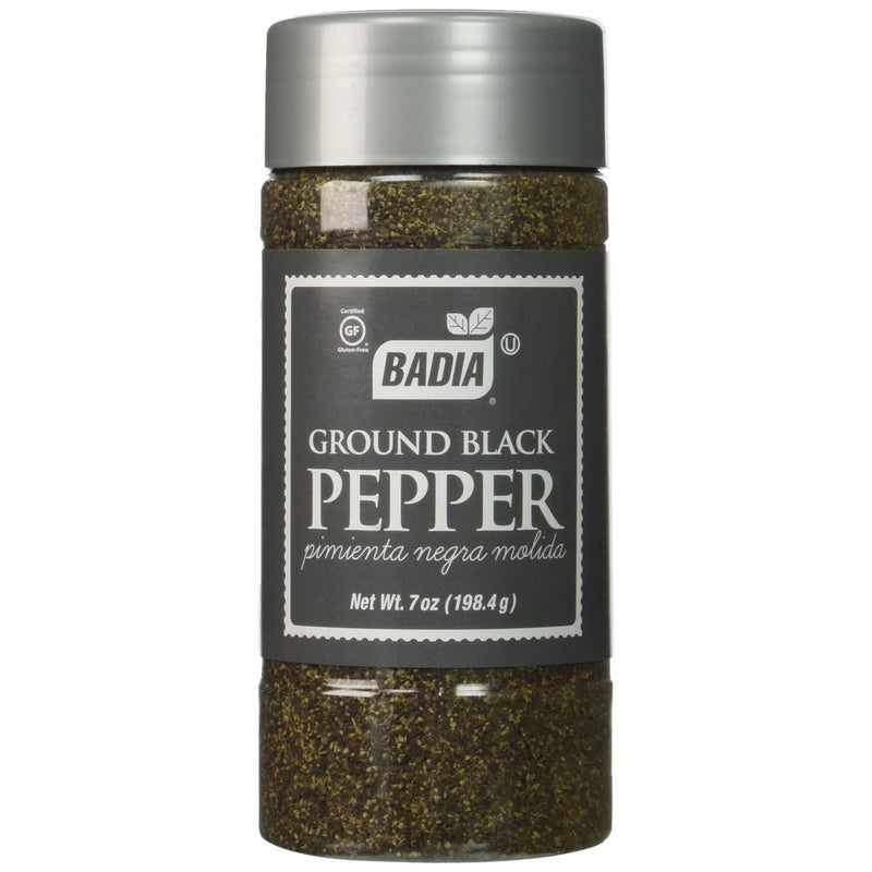 Badia Ground Black Pepper, 7 oz