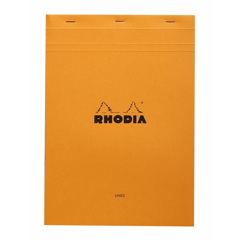 Rhodia Classic Orange Notepad 8.3x11.7 Lined