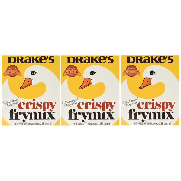 Drake's Crispy Frymix 10oz Box, Pack of 3