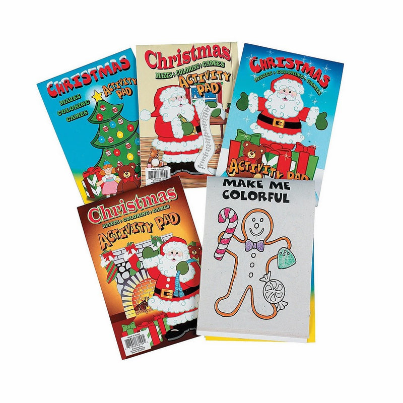 HOLIDAY ACTIVITY PADS II (1 DOZEN) - BULK