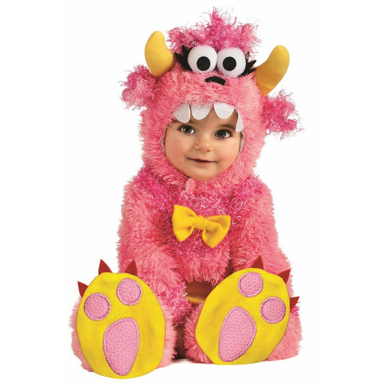 Rubie's Noah's Ark Pinky Winky Monster Romper Costume, Pink, 6-12 Months