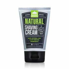 Pacific Shaving Company Natural Shaving Cream, Best Shave Cream for Men and Women - Safe and Natural Ingredients, Travel/TSA Friendly