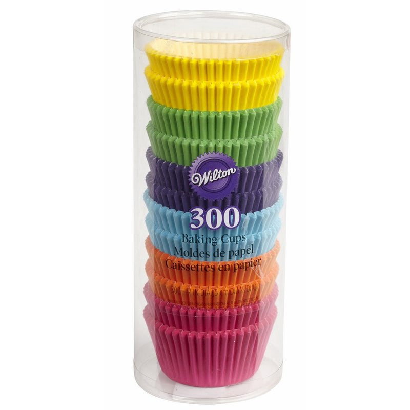 Wilton Bright Standard Cupcake Liners, 300-Count