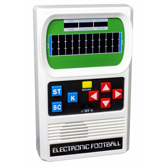 Basic Fun Classic, Retro Handheld Football Electronic Game