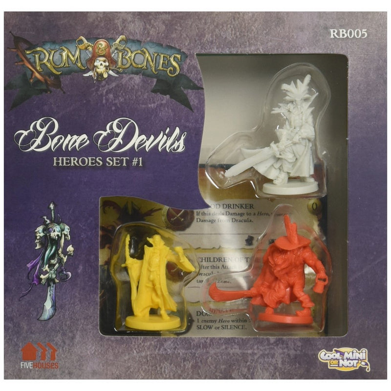 Rum and Bones: Bone Devils Hero Board Game