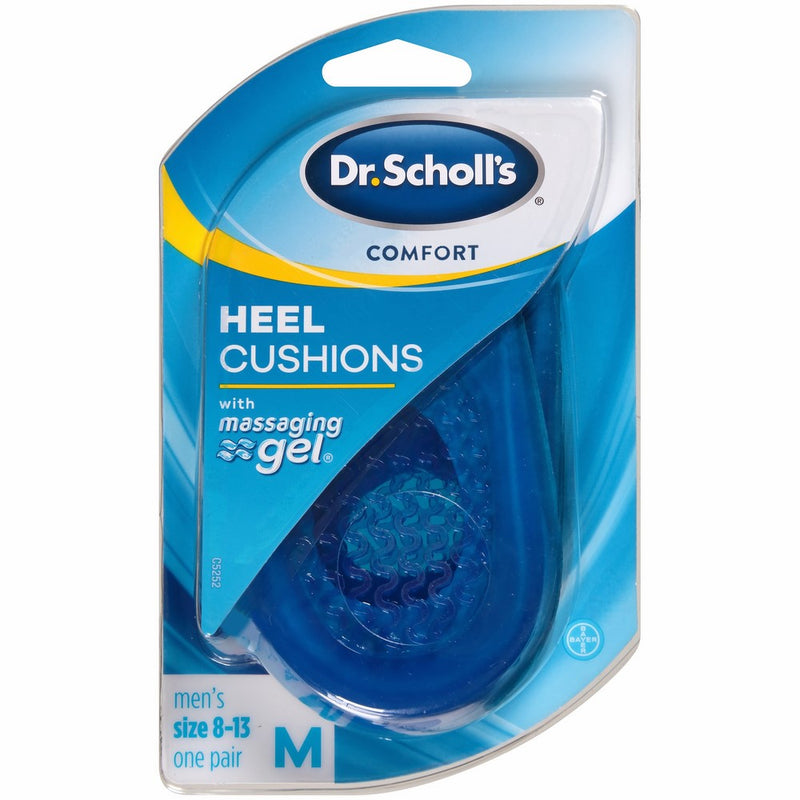 Dr. Scholl's Comfort Heel Cushions for Men, 1 Pair, Size 8-13