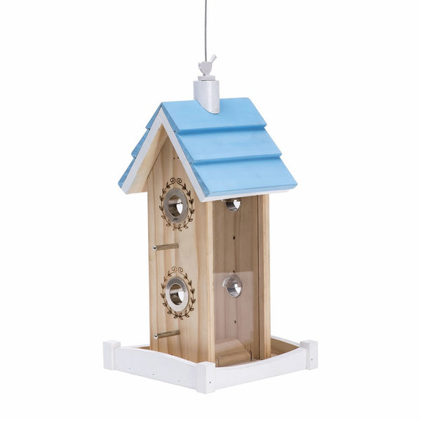 Perky Pet 50182 Birdie B&B Wood Chalet Bird Feeder