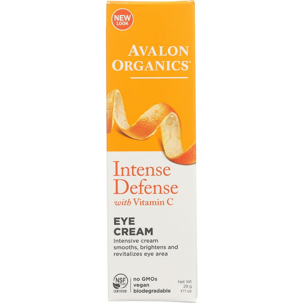 Avalon Organics Intense Defense Eye Cream, 1 Ounce