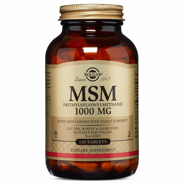 Solgar – MSM 1000 mg, 120 Tablets