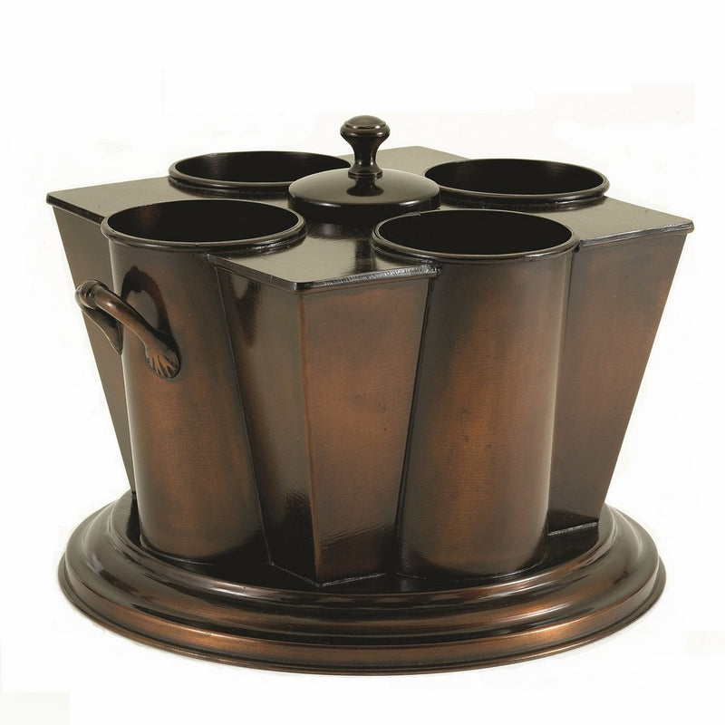 Old Dutch Antique Copper Heritage 4 Bottle Wine Chiller