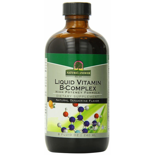 Nature's Answer Liquid Vitamin B-Complex, 8-Fluid Ounces