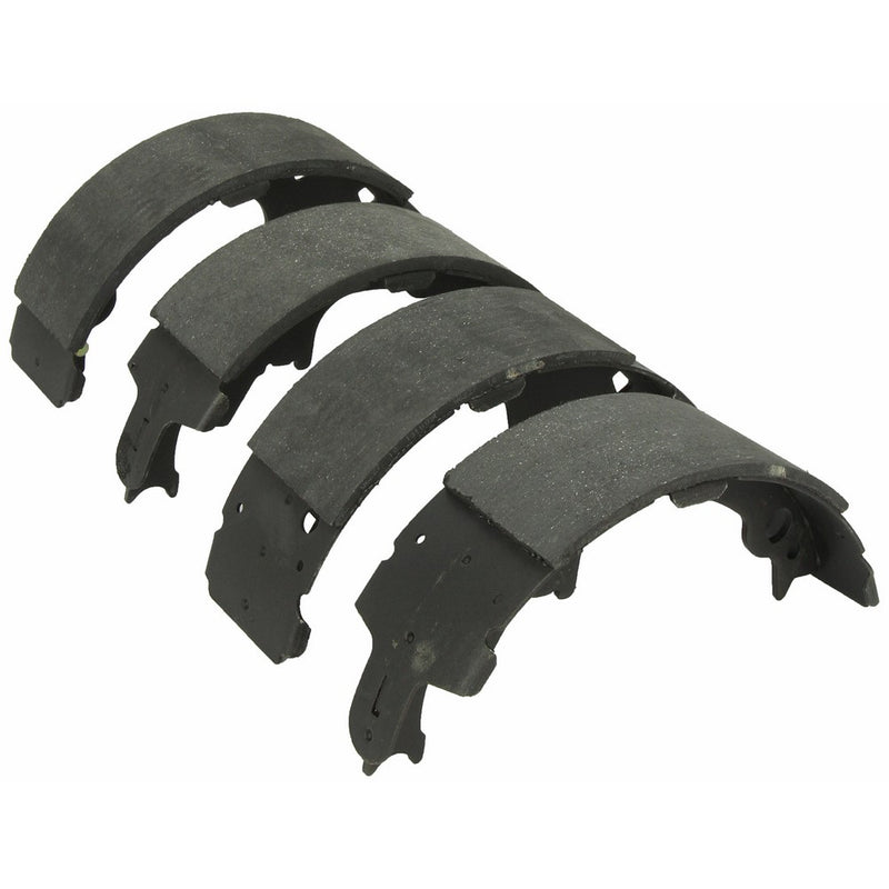 Wagner ThermoQuiet PAB538R Riveted Brake Shoe Set, Rear