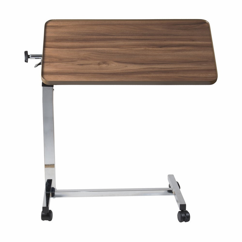 DMI Heavy-Duty Tilt-Top Overbed Table, 34" to 36" Adjustable Height, For Home and Hospital Beds