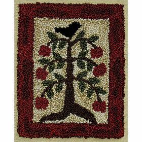 Rachel's Of Greenfield Apple Tree Punch Needle Kit, 3 by 4-Inch