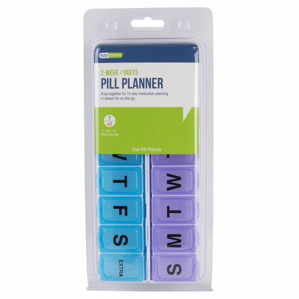 Ezy Dose Weekly Contoured Pill Planner