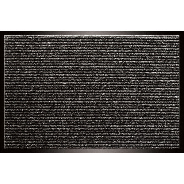 Enviroback Apache Rib Door Mat, Pepper, 18-Inch by 27-Inch