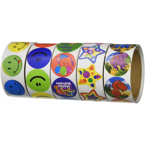 OTC Fun Express Super Sticker Assortment - 1000 Stickers