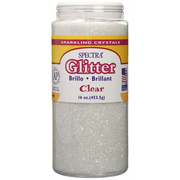 Spectra Glitter, Clear, 1 Pound