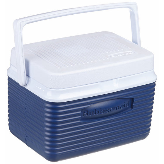 Rubbermaid Cooler / Ice Chest, 5-quart, Blue