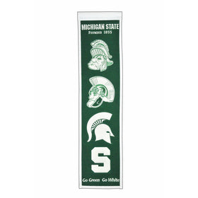 NCAA Michigan State Spartans Heritage Banner