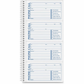 ABFSC1164D - Adams business forms Adams Spiral Bound Phone Message Books