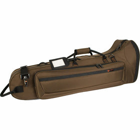 Protec Tenor Trombone Contoured PRO PAC Case - Chocolate, Model PB306CTCH