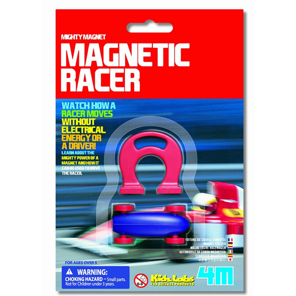 4M Kidz Labs Mighty Magnet Magnetic Racer