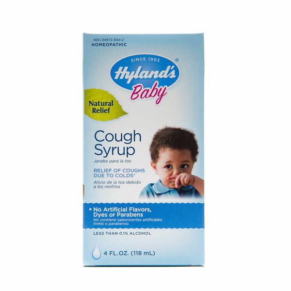 Hyland's Baby Cough Syrup, Natural Relief of Coughs Due to Colds, 4 Ounces