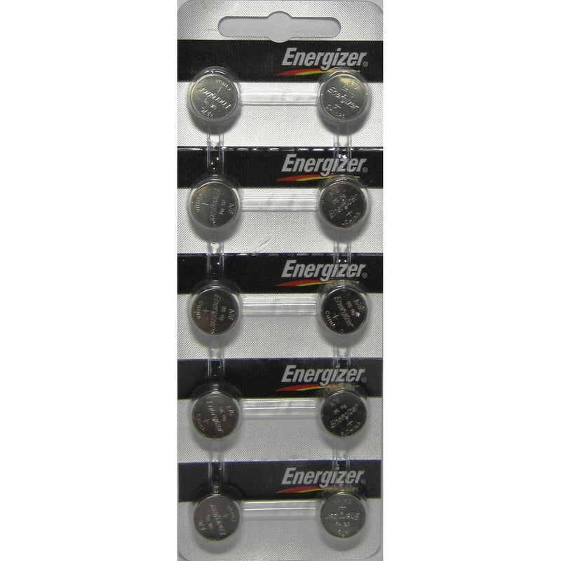 Strip of 10 Energizer A76 (LR44) 1.5v Alkaline Batteries