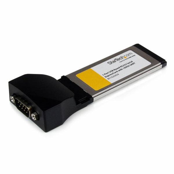 StarTech.com 1-Port ExpressCard to RS232 DB9 Serial Adapter Card with 16950 - USB Based (EC1S232U2)