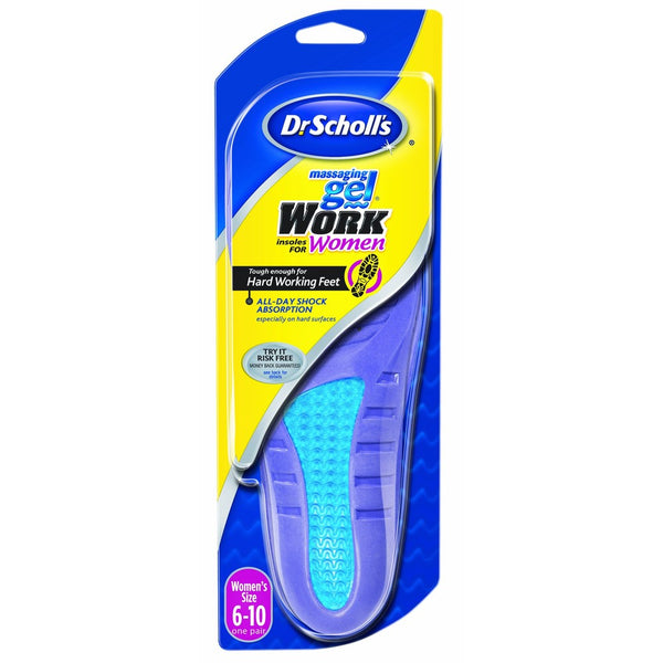 Dr. Scholl's Massaging Gel Work Insoles for Women