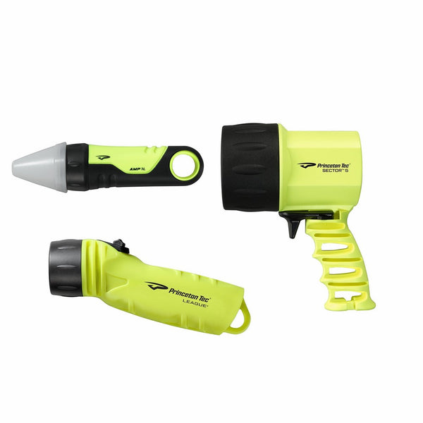 Princeton Tec Reef Pack LED Dive Light (Neon Yellow)