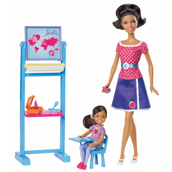 Barbie I Can Be Teacher Nikki Doll Playset