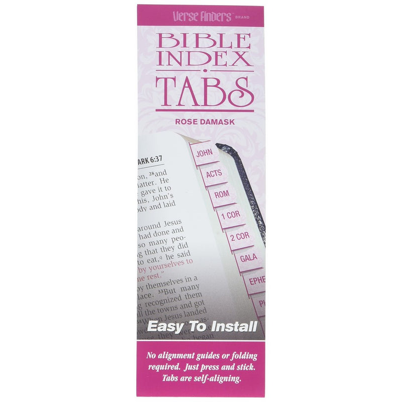 1 X Bible Index Tabs