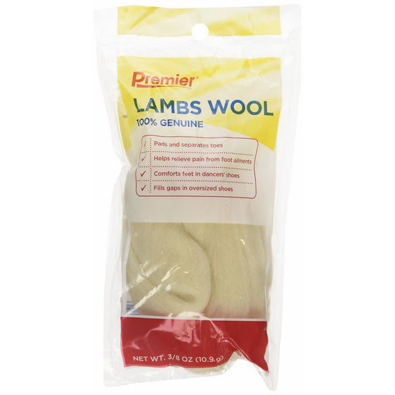 LAMBS WOOL PREMIER Size: 3/8 OZ (Pack of 3)