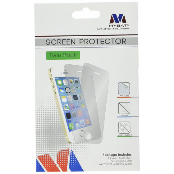 MYBAT Screen Protector Twin-Pack for LG VS450PP Optimus Exceed 2/L70 - Retail-Packaging - Clear