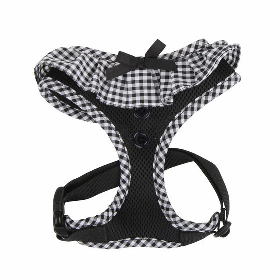 Puppia Authentic Vivien Harness, X-Small, Black