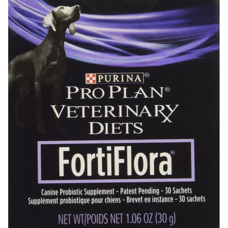 Purina Fortiflora Canine Nutritional Supplement Box (6 Pack), 30gm/180 Count