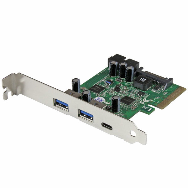 StarTech.com USB 3.1 PCIE Card - 5 Port - 1x USB-C - 2x USB-A - 2x IDC - Internal USB Header Expansion - USB C PCIe Card