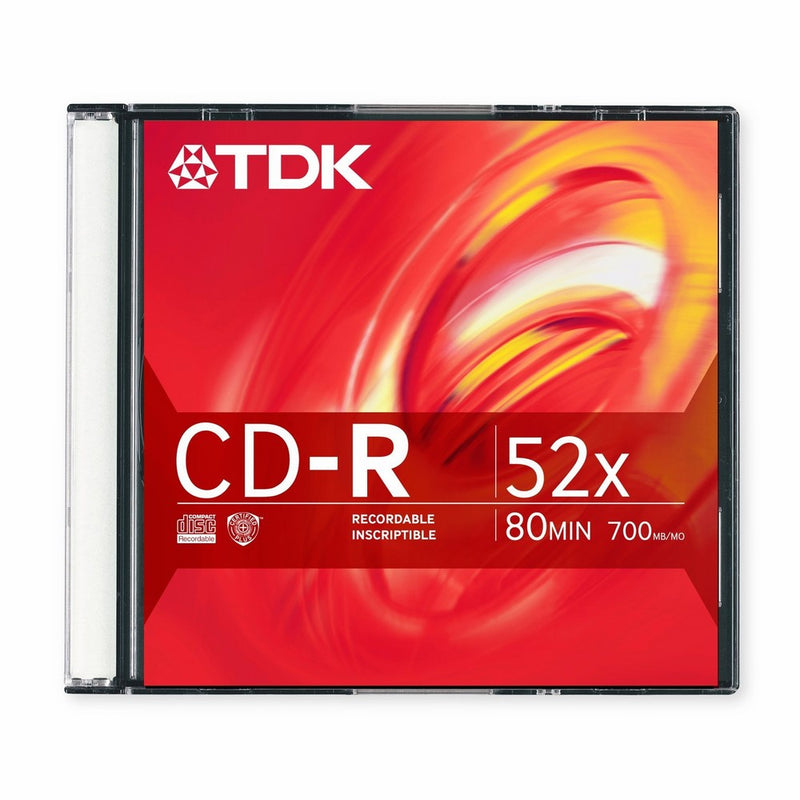 TDK CDR 52 x 700MB 80min (1-Pack)