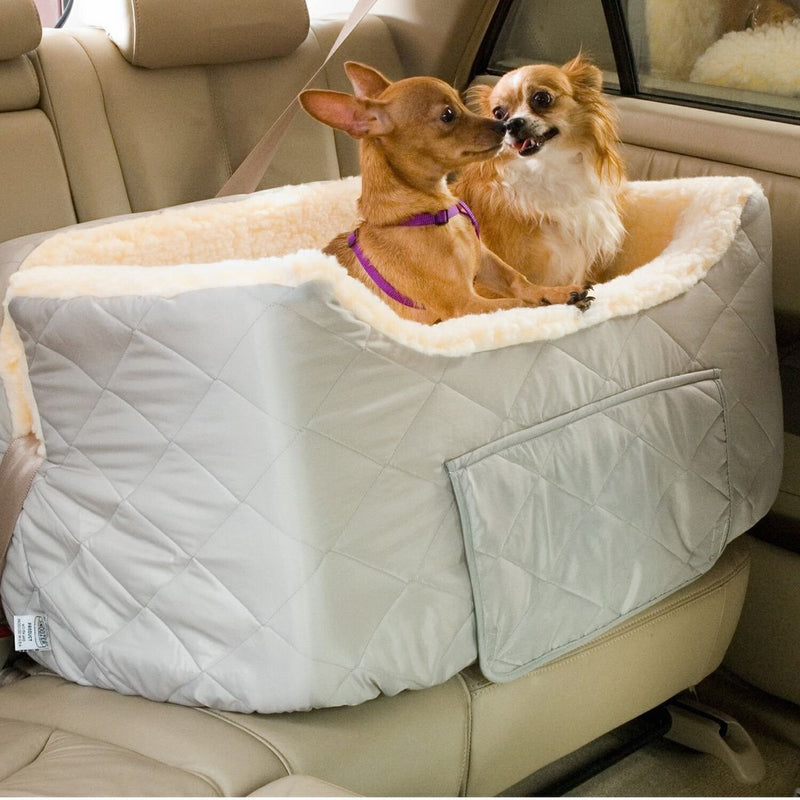 Snoozer Lookout II Pet Car Seat, Large II, Grey