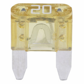 Bussmann ATM-20 ATM Automotive Blade Fuse - 20 Amp, 5 Pack (Tin)