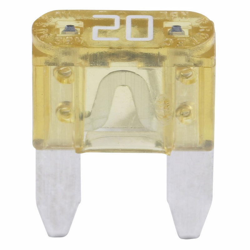 Bussmann ATM-20 ATM Automotive Blade Fuse - 20 Amp, 5 Pack (Tin)