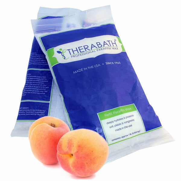 Therabath Paraffin Wax Refill - Use To Relieve Arthitis Pain and Stiff Muscles - Deeply Hydrates and Protects - 6 lbs (PeachE)