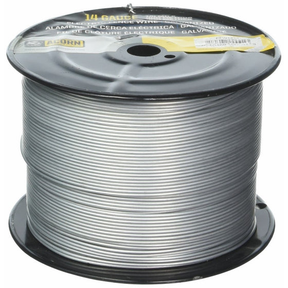 Acorn International EFW1414 1/4-Mile 14-Gauge Galvanized Fence Wire