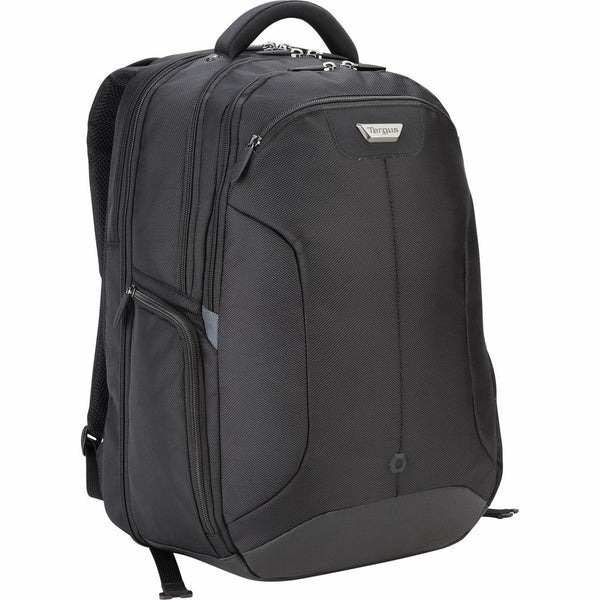 Targus Corporate Traveler Checkpoint-Friendly Backpack for 16-Inch Laptops, Black (CUCT02B)