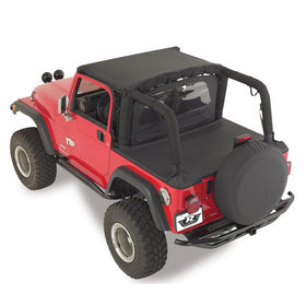Rampage Products 761015 Denim Black Soft Top Tonneau Cover