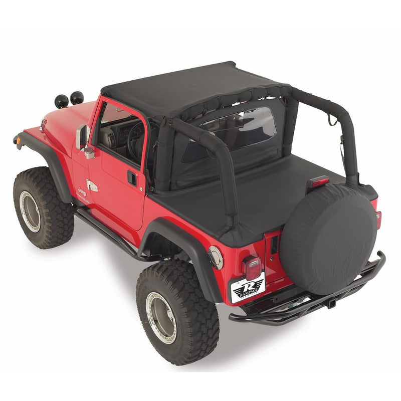 Rampage Products 761015 Denim Black Soft Top Tonneau Cover